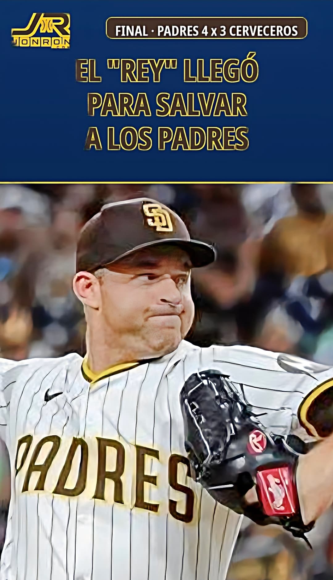 El "Rey" salva a los Padres